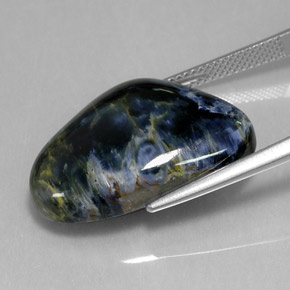Pietersite Gemstone in 24.4 x 17.1 mm Size for Sale, Pietersite Stone in Multicolor Color