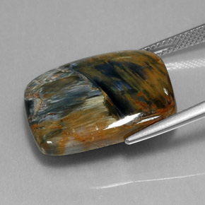 Pietersite Gemstone in 20.5 x 16.4 mm Size for Sale, Pietersite Stone in Multicolor Color