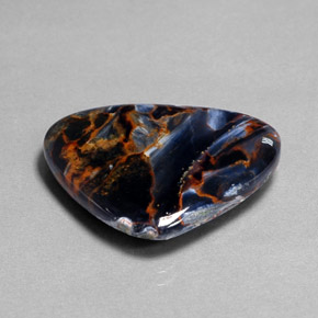 20.08 ct Multicolor Pietersite Gemstone, Pietersite Gem in Fancy Cabochon Shape for Sale.