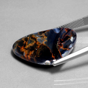 Pietersite Gemstone in 26 x 20.6 mm Size for Sale, Pietersite Stone in Multicolor Color