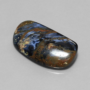 17.00 ct Multicolor Pietersite Stone, Natural Pietersite in Fancy Cabochon Shape for Sale