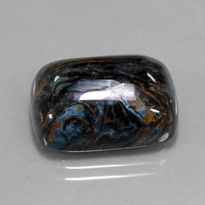 15.20 ct Multicolor Pietersite Gemstone, Pietersite Gem in Cushion Cabochon Shape for Sale.