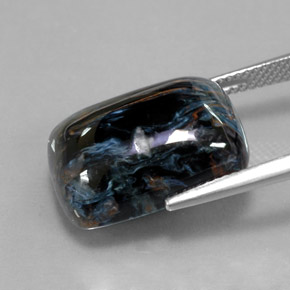Pietersite Gemstone in 18.1 x 13.1 mm Size for Sale, Pietersite Stone in Multicolor Color