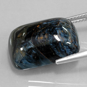 Pietersite Gemstone in 18.1 x 13.1 mm Size for Sale, Pietersite Stone in Multicolor Color