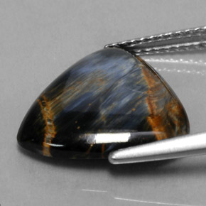 Pietersite Gemstone in 14.1 x 13.3 mm Size for Sale, Pietersite Stone in Multicolor Color