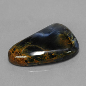 6.59 ct Multicolor Pietersite Gemstone, Pietersite Gem in Fancy Cabochon Shape for Sale.