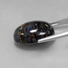 Pietersite Gemstone in 18 x 13 mm (calibrated) Size for Sale, Pietersite Stone in Multicolor Color
