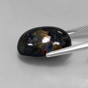 Pietersite Gemstone in 18 x 13 mm (calibrated) Size for Sale, Pietersite Stone in Multicolor Color
