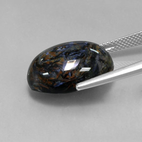 Pietersite Gemstone in 18 x 13 mm (calibrated) Size for Sale, Pietersite Stone in Multicolor Color