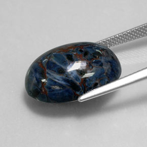 Pietersite Gemstone in 18 x 13 mm (calibrated) Size for Sale, Pietersite Stone in Multicolor Color