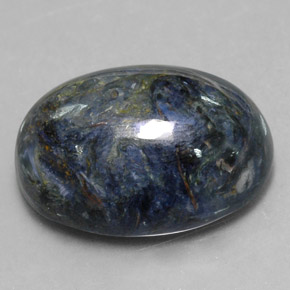 12.62 ct Multicolor Pietersite Stone, Natural Pietersite in Oval Cabochon Shape for Sale