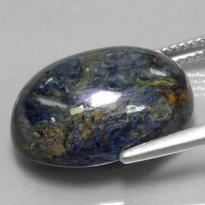Pietersite Gemstone in 18 x 13 mm (calibrated) Size for Sale, Pietersite Stone in Multicolor Color