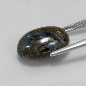 Pietersite Gemstone in 18 x 13 mm (calibrated) Size for Sale, Pietersite Stone in Multicolor Color