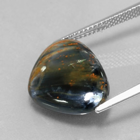 Pietersite Gemstone in 18 x 13 mm (calibrated) Size for Sale, Pietersite Stone in Multicolor Color