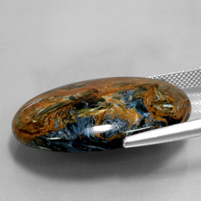 Pietersite Gemstone in 30.4 x 22.3 mm Size for Sale, Pietersite Stone in Multicolor Color