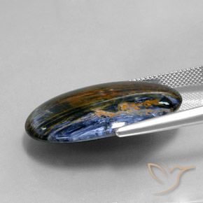 Pietersite Gemstone in 30 x 22 mm (calibrated) Size for Sale, Pietersite Stone in Multicolor Color
