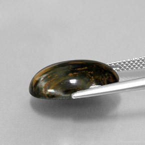 Pietersite Gemstone in 16 x 12 mm (calibrated) Size for Sale, Pietersite Stone in Multicolor Color