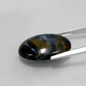 Pietersite Gemstone in 16 x 12 mm (calibrated) Size for Sale, Pietersite Stone in Multicolor Color