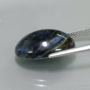 Pietersite Gemstone in 18 x 13 mm (calibrated) Size for Sale, Pietersite Stone in Multicolor Color