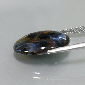 Pietersite Gemstone in 18 x 13 mm (calibrated) Size for Sale, Pietersite Stone in Multicolor Color