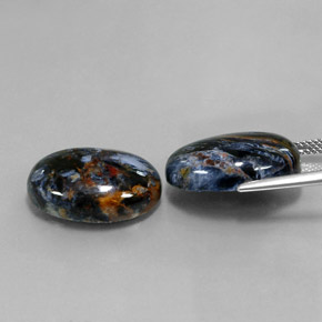 Pietersite Gemstone in 18 x 13 mm (calibrated) Size for Sale, Pietersite Stone in Multicolor Color