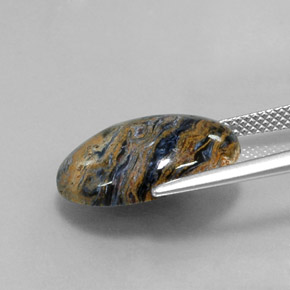 Pietersite Gemstone in 18 x 13 mm (calibrated) Size for Sale, Pietersite Stone in Multicolor Color