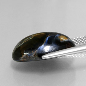 Pietersite Gemstone in 18 x 13 mm (calibrated) Size for Sale, Pietersite Stone in Multicolor Color