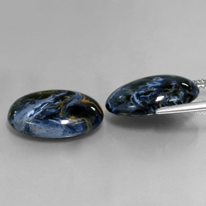 Pietersite Gemstone in 18 x 13 mm (calibrated) Size for Sale, Pietersite Stone in Multicolor Color