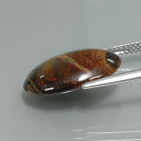 Pietersite Gemstone in 18 x 13 mm (calibrated) Size for Sale, Pietersite Stone in Multicolor Color