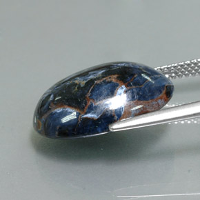 Pietersite Gemstone in 18 x 13 mm (calibrated) Size for Sale, Pietersite Stone in Multicolor Color