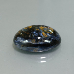 9.96 ct Multicolor Pietersite Stone, Natural Pietersite in Oval Cabochon Shape for Sale