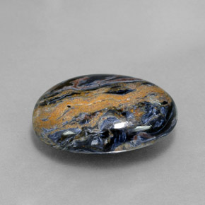 8.32 ct Multicolor Pietersite Stone, Natural Pietersite in Oval Cabochon Shape for Sale