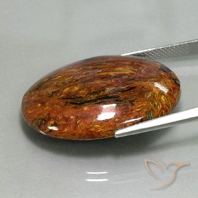 Pietersite Gemstone in 30 x 22 mm (calibrated) Size for Sale, Pietersite Stone in Multicolor Color