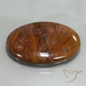 27.20 ct Multicolor Pietersite Stone, Natural Pietersite in Oval Cabochon Shape for Sale
