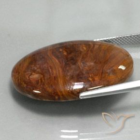 Pietersite Gemstone in 30 x 22 mm (calibrated) Size for Sale, Pietersite Stone in Multicolor Color
