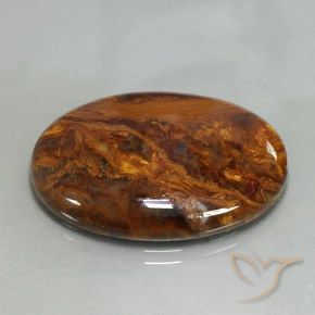 26.09 ct Multicolor Pietersite Stone, Natural Pietersite in Oval Cabochon Shape for Sale