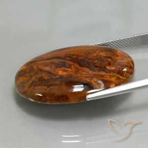Pietersite Gemstone in 30 x 22 mm (calibrated) Size for Sale, Pietersite Stone in Multicolor Color