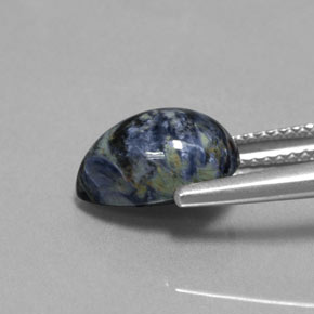 Pietersite Gemstone in 10.9 x 8 mm Size for Sale, Pietersite Stone in Multicolor Color