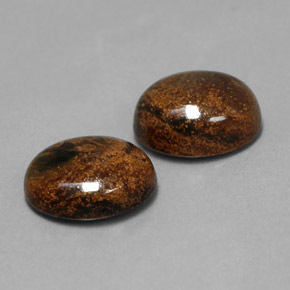 8.43 ct Multicolor Pietersite Stone, Natural Pietersite in Oval Cabochon Shape for Sale