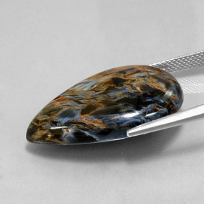 Pietersite Gemstone in 28.5 x 19.7 mm Size for Sale, Pietersite Stone in Multicolor Color