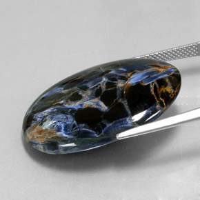 Pietersite Gemstone in 29.7 x 21.6 mm Size for Sale, Pietersite Stone in Multicolor Color