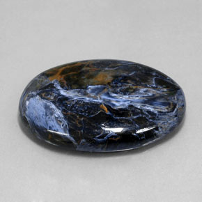 27.74 ct Multicolor Pietersite Stone, Natural Pietersite in Oval Cabochon Shape for Sale