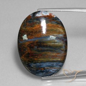 14.00 Carat Fantastic Pietersite Smooth Cabochon Loose Gemstone Pietersite For Jewelry Making Size 34x10x3.5 RT-9 Labor Day Sale