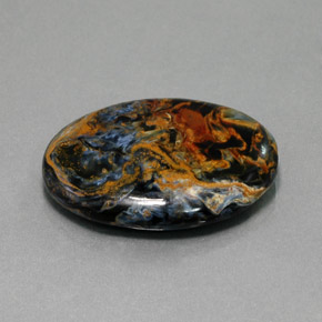 26.23 ct Multicolor Pietersite Stone, Natural Pietersite in Oval Cabochon Shape for Sale