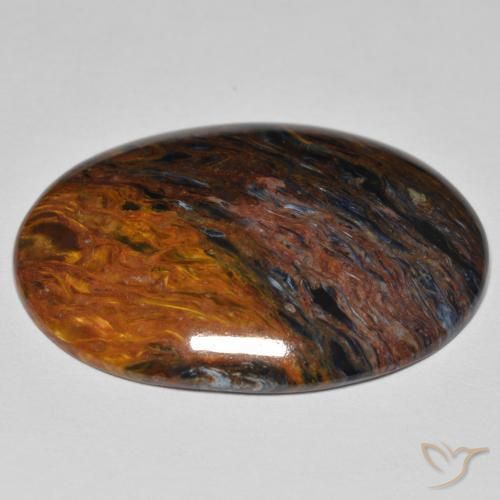 Pietersite Gemstone in 30 x 22 mm (calibrated) Size for Sale, Pietersite Stone in Multicolor Color