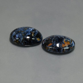 17.96 ct Multicolor Pietersite Stone, Natural Pietersite in Oval Cabochon Shape for Sale