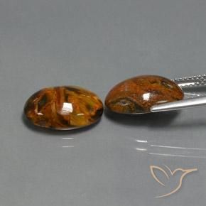 Pietersite Gemstones in 14 x 10 mm (calibrated) Size for Sale, Pietersite Stones in Multicolor Color