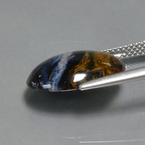 Pietersite Gemstone in 16 x 12 mm (calibrated) Size for Sale, Pietersite Stone in Multicolor Color