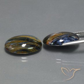 Pietersite Gemstones in 18 x 13 mm (calibrated) Size for Sale, Pietersite Stones in Multicolor Color