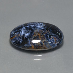10.42 ct Multicolor Pietersite Stone, Natural Pietersite in Oval Cabochon Shape for Sale